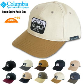 ＼超得5%OFFクーポン出現中／【新色入荷】Columbia コロンビア ループスパイアーパスキャップ Loop Spire Path Cap UVカット UPF50 紫外線対策 帽子 レジャー アウトドア キャンプ 海 登山 ランニング 野外フェス PU5051