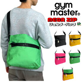 ＼超得5%OFFクーポン出現中／【2024春夏新作】【SALE★10%OFF】gym master ジムマスター メガジップショルダーバッグ ボディバッグ メンズ レディース アウトドア キャンプ 釣り 旅行 フェス 通勤 通学 F221730