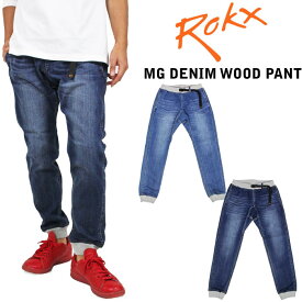 【SALE★10％OFF】【送料無料】ROKX ロックス エムジーデニムウッドパンツ メンズ MG DENIM WOOD PANT クライミング ジョガー RXMS191023