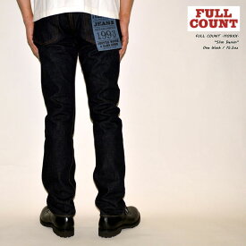 FULLCOUNT フルカウント FULL COUNT"1109XX" Slim Denim Heavy Ozスリムデニムヘビーオンス[タイトストレート] [ヘヴィーオンス] [ヴィンテージ系色落ち]