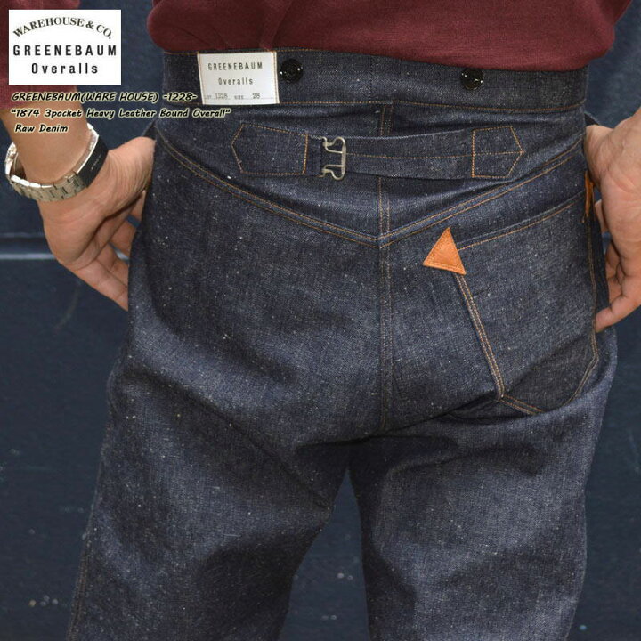 楽天市場】WAREHOUSE ウエアハウスGREENEBAUM OVERALLS グリーンバウム 