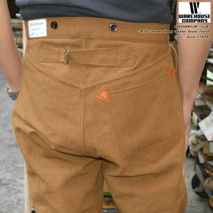 楽天市場】WAREHOUSE ウエアハウスGREENEBAUM OVERALLS グリーンバウム 