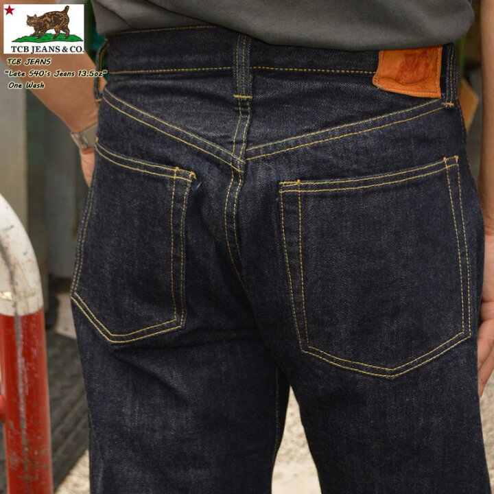 TCBジーンズ 大戦モデル late 40´S 13.5oz 後期モデル W36 z 模範 6