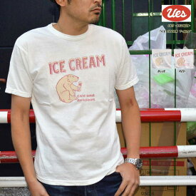 UES ウエス"652409"ICE CREAM Tシャツ[S/STee]