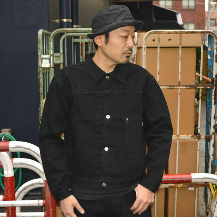 TRAIN ブラックデニムジャケット 21-1408B40希少品