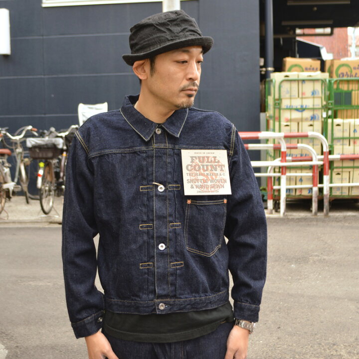 FULL COUNT フルカウント S2107SS WWII Model 11 5oz Denim Jacket大戦モデル WW2 デニム ジャケット ジージャン Gジャン セルビッチ セルビッジ ベアーズ
