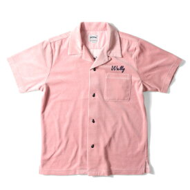 【セール30%OFF】 Houston ヒューストン ベロアボウリングシャツ 半袖 メンズ 派手 ボーリングシャツ 半袖シャツ ミリタリー カジュアル アメカジ ヴィンテージ ドラゴン 龍 ドラゴン 起毛 41098