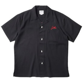 【セール30%OFF】 Houston ヒューストン ボウリングシャツ BOWLING S/S SHIRT (DRAGON) 開襟 カジュアル アメカジ ドラゴン 龍 竜 和柄 半袖シャツ リゾート ビーチ 海 メンズ レディース 41176 メール便対応