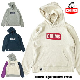 ＼ワンダフルデー全品P5倍／【SALE★40%OFF】【送料無料】CHUMS チャムス 裏起毛 ロゴ プルオーバーパーカー メンズ レディース フーディー 長袖 スウェット アウトドア キャンプ 釣り 保温 暖かい CH00-1418