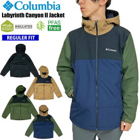 ＼決算セール！／【SALE★10%OFF】Columbia コロンビア ラビリンスキャニオンIIジャケット メンズ アウター マウンテンパーカー はっ水 撥水 防汚 中綿 防寒 保温 アウトドア キャンプ 登山 ハイキング トレッキング 旅行 スポーツ 釣り XE9089