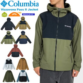 【2025秋冬新色入荷】【SALE★10%OFF】Columbia コロンビア ヴィザボナパスIIジャケット メンズ マウンテンパーカー マンパ ナイロンジャケット ライトアウター 撥水 防汚 UVカット UPF50 紫外線防止 軽量 XE9226