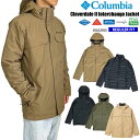 【SALE★10%OFF】Columbia コロンビア クローバーデールIIインターチェンジジャケット 3WAY ライナージャケット付き 保温 防寒 防水 透湿 メンズ アウター 冬 アウトドア キャンプ 登山 トレッキング スポーツ 釣り 通勤 通学 WE4191