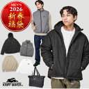 【予約販売】2026新春福袋 KRIFF MAYER クリフメイヤー メンズ 豪華4点＋オリジナルトートバッグ 中綿マウンテンパー…