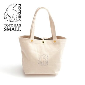 ＼決算セール！／【SALE★22%OFF】【正規品】ノルディスク Nordisk TOTE BAG SMALL トートバッグ スモール 2102 キャンバス シロクマ ミニトートバッグ ショッピングバッグ エコバッグ レディース メンズ 手提げ