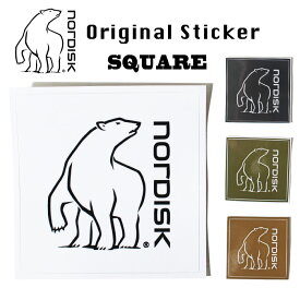 ＼決算セール！／【ポイントアップ】【10点までゆうパケット可能】ノルディスク Nordisk　SQUARE　STICKER　スクエアステッカー シール 四角 ギア チューン カスタマイズ　SQUARE-STICKER