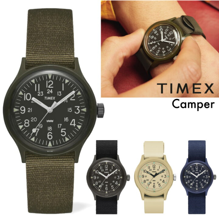 楽天市場】TIMEX タイメックス 腕時計 オリジナルキャンパー クォーツ 