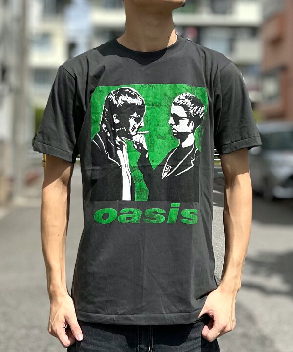 楽天市場】オアシス Tシャツ 半袖 メンズ レディース バンド ロック 