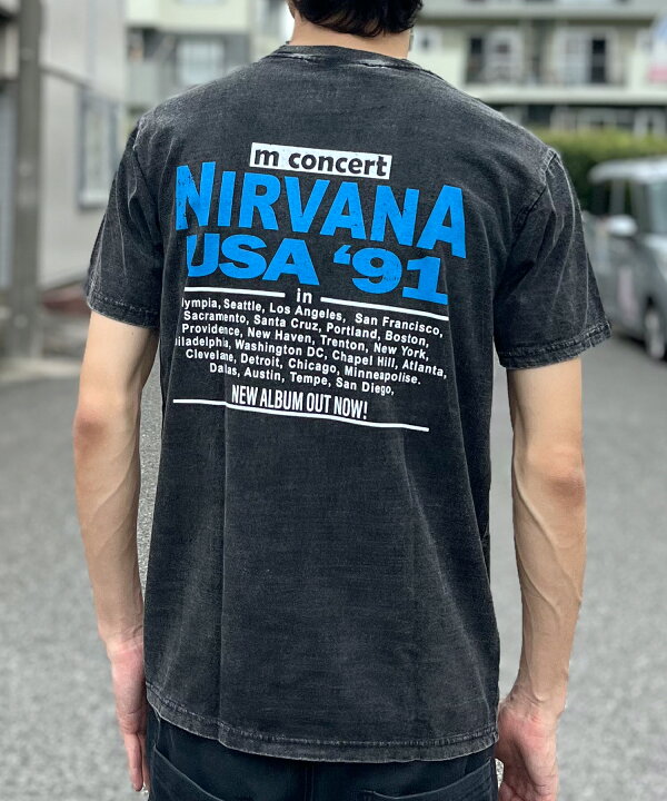 楽天市場】NIRVANA Tシャツ 半袖 メンズ レディース バンド ピグメント 