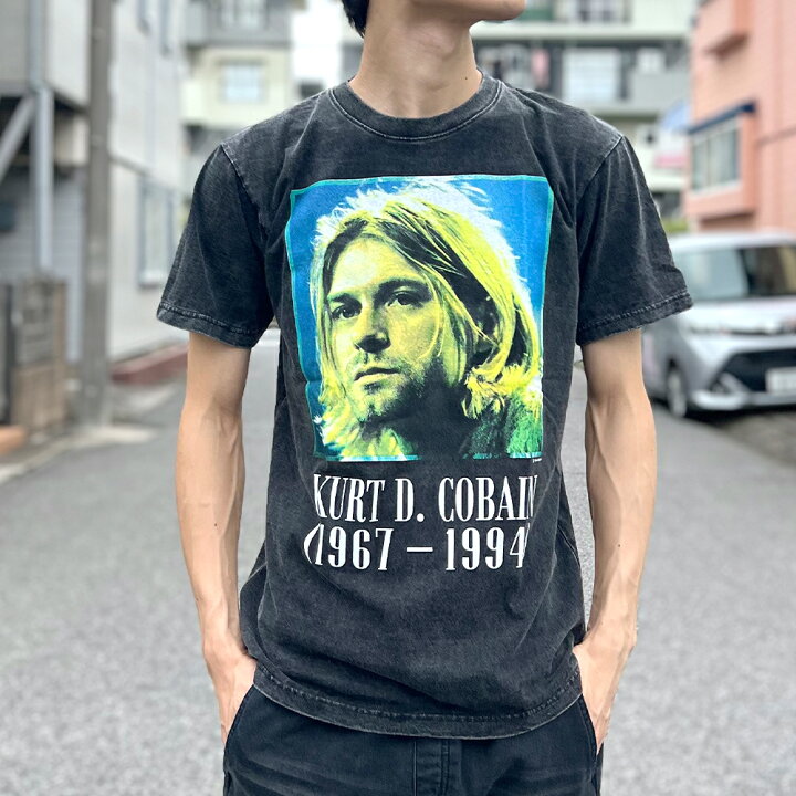 楽天市場】カートコバーン Tシャツ 半袖 メンズ レディース バンド 