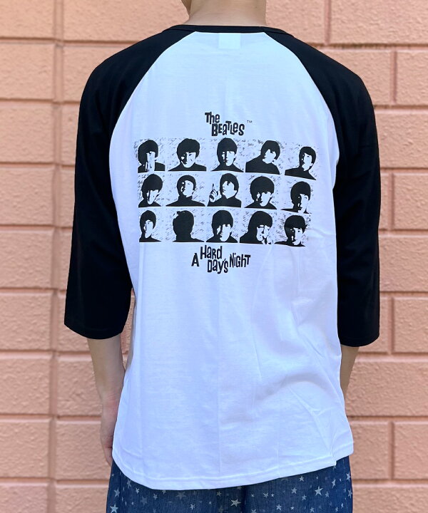楽天市場】ビートルズ ラグラン Tシャツ 7分袖 メンズ レディース ロン 