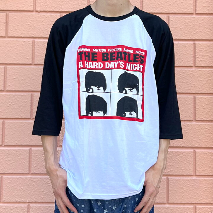 楽天市場】ビートルズ ラグラン Tシャツ 7分袖 メンズ レディース ロン 