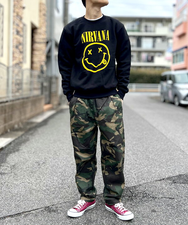 楽天市場】NIRVANA スウェット トレーナー 長袖 メンズ レディース 