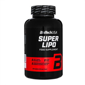 スーパーリポ 120錠 1本 バイオテックUSA BioTechUSA Super Lipo ：国際郵便発送 海外通販 正規品 日時指定不可