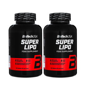 スーパーリポ 120錠 2本 バイオテックUSA BioTechUSA Super Lipo ：国際郵便発送 海外通販 正規品 日時指定不可