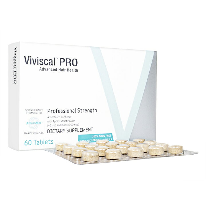 楽天市場】【海外通販・正規品・日時指定不可】ビビスカルプロ60錠 1箱  