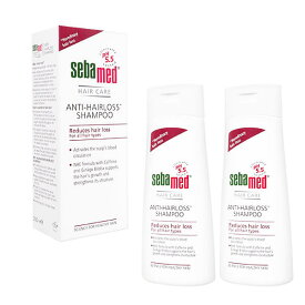 【海外通販・正規品・日時指定不可】セバメド アンチヘアロスシャンプー 200ml 2本Sebamed Anti-Hairloss Shampoo：ヤマト国際便発送