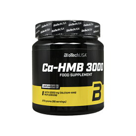 Ca-HMB3000 270g 90回分 BioTechUSA 筋力サポート 無味 パウダー状 国際郵便書留発送 海外通販 正規品 日時指定不可