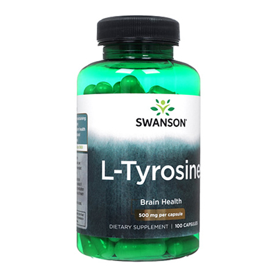 アミノ酸の一種であるチロシンを主成分としたサプリメント 人気急上昇 海外通販 日時指定不可 スワンソン 35％OFF L-チロシン 1本 100錠 500mg Swanson L-Tyrosine：国際郵便書留発送