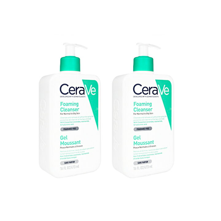 楽天市場】セラヴィ フォーミングクレンザー 473ml 2本 CeraVe Foaming 