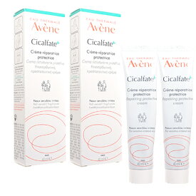 【海外通販・正規品・日時指定不可】アベンヌ シカルフェート リペアクリーム 40ml 2本Avene Cicalfate Repair Cream：国際書留郵便発送