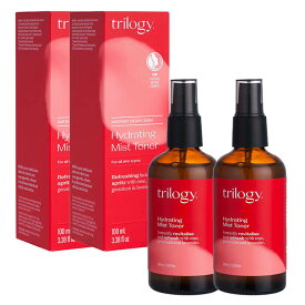 トリロジー　ハイドレーティングミストトナー100ml 2本Trilogy Hydrating Mist Toner アルコールフリーのミストトナー ヤマト国際便発送 海外通販 正規品 日時指定不可