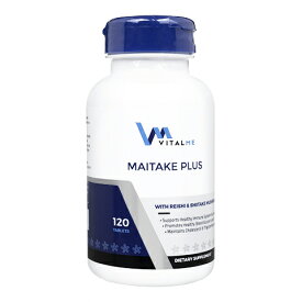 【海外通販・正規品・日時指定不可】バイタルミー　マイタケプラス120錠 1本VitalMe Maitake Plus：国際郵便書留発送