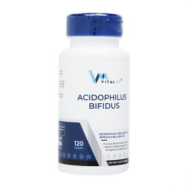 バイタルミー　アシドフィルス&ビフィズス菌 120錠　1本VitalMe　プロバイオティクス 国際郵便書留発送 海外通販・正規品・日時指定不可
