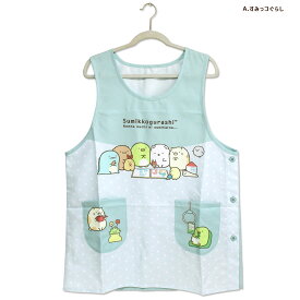 エプロン タブリエ キャラクター 大きい サイズ LL-3L 3L-4L サンリオ すみっコぐらし ドラえもん 保育士 おしゃれ 大人 アニメ グッズ メール便可