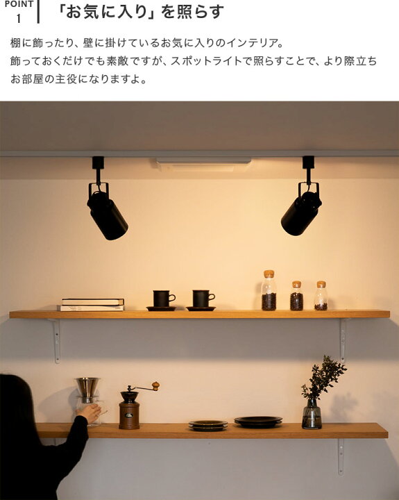 楽天市場】2個セット スポットライト 1灯 ベニー 電気 間接照明 天井  
