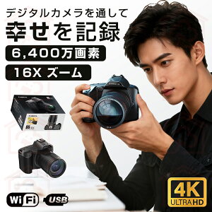 �r�f�I�J���� �y�����z�B�z 4k �J���� ��჌�t 6400����f IR�i�C�g�r�W���� 16�{�Y�[�� �d�q��u���␳ F=2.7��i�� 3�C���`��� WIFI�Ή� 2025 �V�i �^���� �ԉΑ�� �Y�N�� �����L�O�� ���� �w��