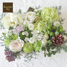 お供え 花 フラワーアレンジメント 生花 お悔やみ 供花 ペット お供え花 おしゃれ 女性 男性 命日 一周忌 三回忌 七回忌 月命日 故人 仏壇 誕生日 プレゼント 結婚祝い 季節の花 故人 お悔み 買いまわり フラワーアレンジメント 洋花 仏花 献花 白 ホワイト w-w