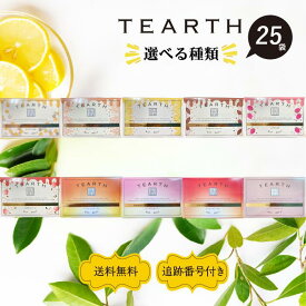 TEARTH はちみつ紅茶 チャイ レモン チョコ 苺 リンゴ マンゴーパイナップル ピーチストロベリー キャラメルアップル アイリッシュクリーム 25袋 選べる種類 ティーバッグ 個包装 蜂蜜 ティーアース ティアース 茶葉 ギフト セット honey tea はちみつパウダー ハニーティー