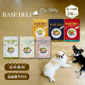 y11/04 20:00~ |Cg2{zBASE DELI x[Xf  hbOt[h 70g 500g Iׂ 2Zbg` zCgtHbNX dog food ybgt[h VjA ͂ gbsO t[c C^A _V