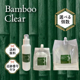 【9/4 20:00~ ポイント2倍】バンブークリア 3L 1L 詰替用 620ml ボトル エシカルバンブー 選べる個数 洗濯洗剤 衣類 業務用 大容量 詰め替え 無添加 界面活性剤 不使用 敏感肌 おしゃれ着洗い 自然 竹炭 湧水 柔軟剤不要