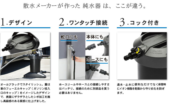 楽天市場】【抽選で最大100％ポイントバック】グリーンライフ 純水器 