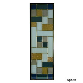 ステンド グラス ステンドグラス ステンドガラス デザインパネルsgs32