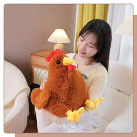 ぬいぐるみ 鶏 ニワトリ にわとり かわいい 抱き枕 おもちゃ インテリア雑貨 クリスマスプレゼント 30cm 送料無料