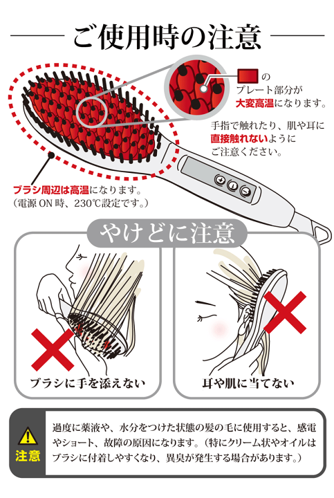楽天市場】【正規品】メイクジーナグラマー ストレートブラシ