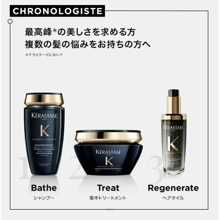 楽天市場】ケラスターゼ CH マスク クロノロジスト R 75ml / 200mL 