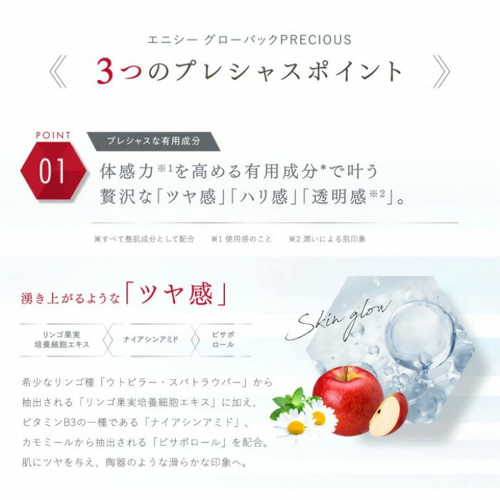 楽天市場】エニシー グローパック 【正規販売店】enisie グローパック 